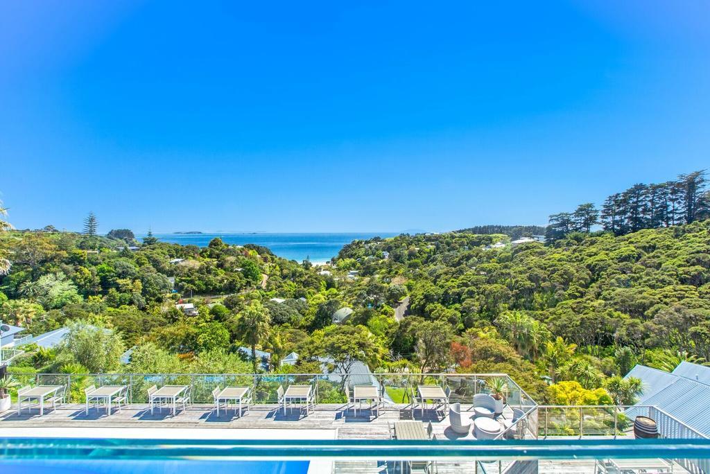 Villa Topaz At Palm Beach By Waiheke Unlimited Eksteriør billede