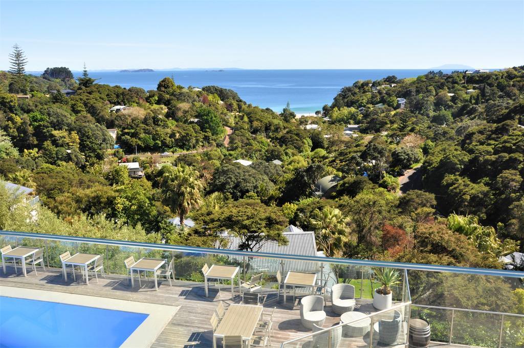 Villa Topaz At Palm Beach By Waiheke Unlimited Eksteriør billede